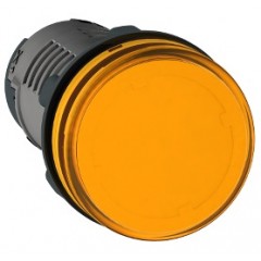 SCHNEIDER LED Round Pilot Light XA2EVB5LC Orange Colour 24V AC/DC