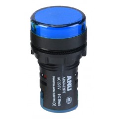 ANU LED Indicator Light AD60-22DS - Blue Color 12V